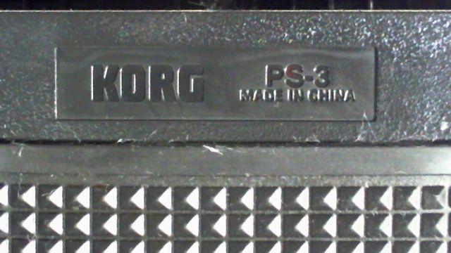 KORG PS-3 MADE IN ...